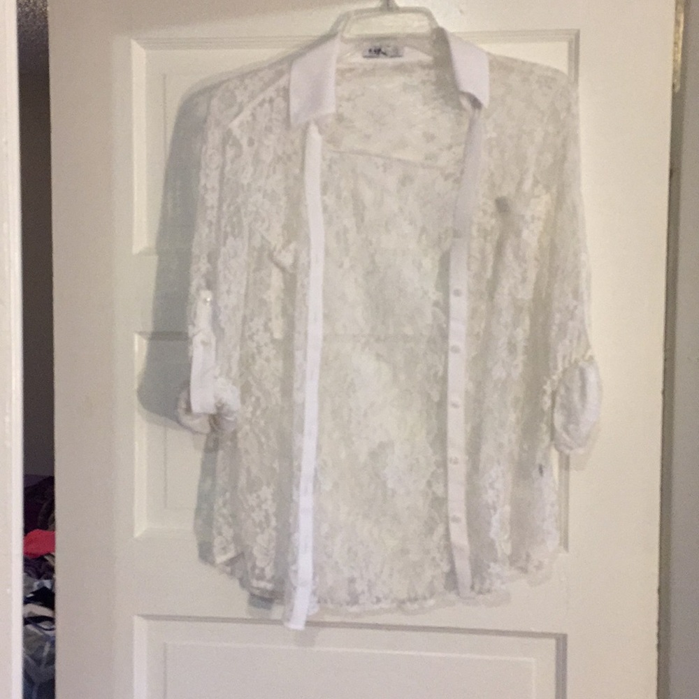 Lacey blouse